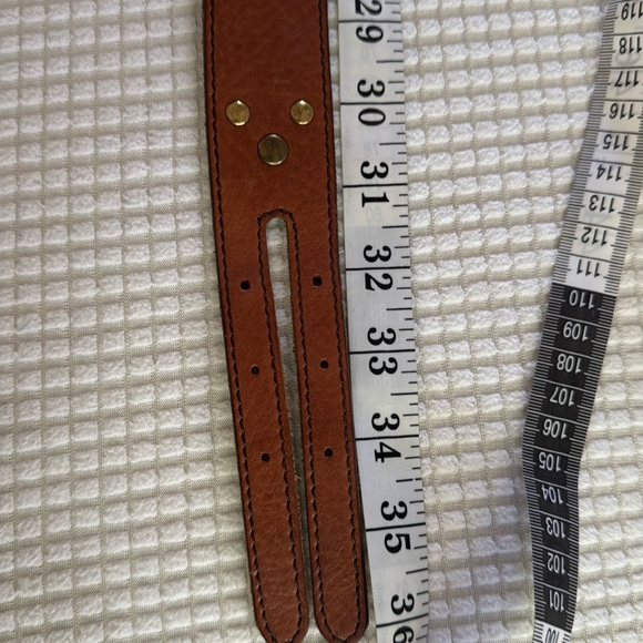 Leather Double buckle belt - Picture 10 of 12
